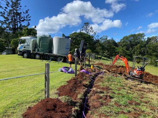 Installing Septic System in Byron Bay, NSW